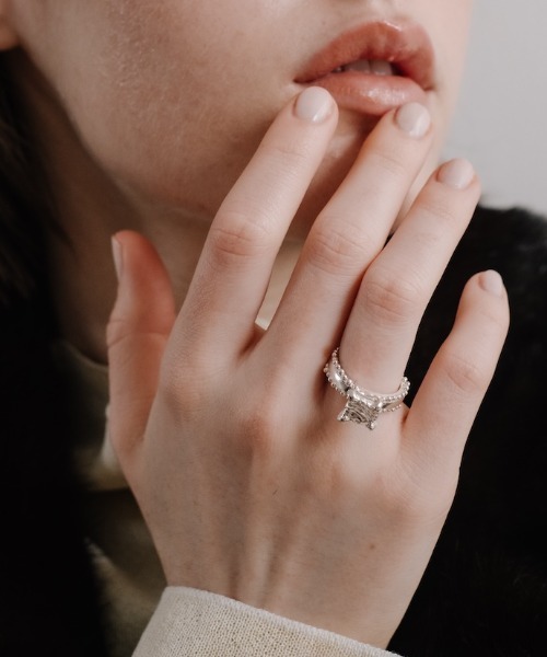 SYKIA（シキア） 指輪 リング Ancient Diamond Shape Ring レディース