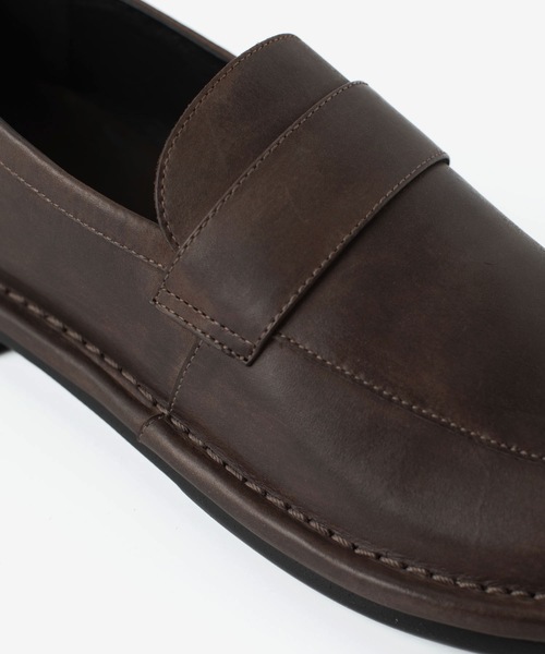 ローファー スムースレザー ローファー/ SMOOTH LEATHER LOAFER メンズの画像