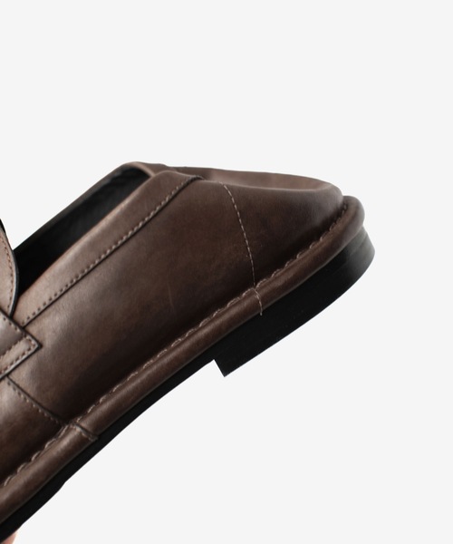 ローファー スムースレザー ローファー/ SMOOTH LEATHER LOAFER メンズの画像