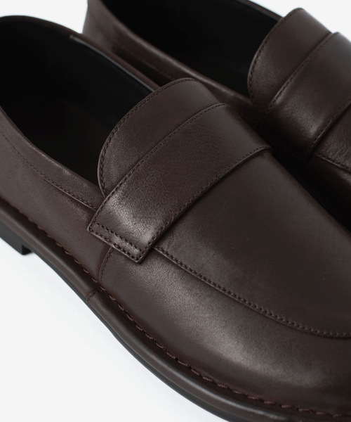 ローファー スムースレザー ローファー/ SMOOTH LEATHER LOAFER メンズの画像
