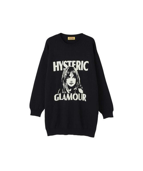 HYSTERIC GLAMOUR（ヒステリックグラマー） 長袖ニット FREE グレー