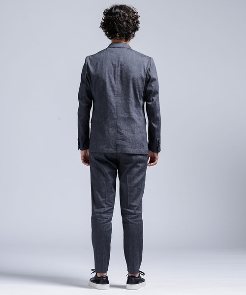 「NANO universe」 スーツ M チャコール メンズ_画像4