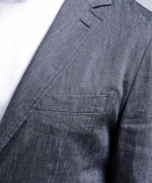 「NANO universe」 スーツ M チャコール メンズ_画像5