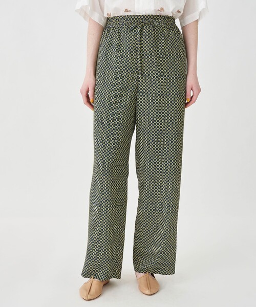 「SOULEIADO」 イージーパンツ 36 ホワイト系その他 レディース_画像3