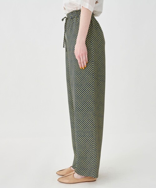 「SOULEIADO」 イージーパンツ 36 ホワイト系その他 レディース_画像4