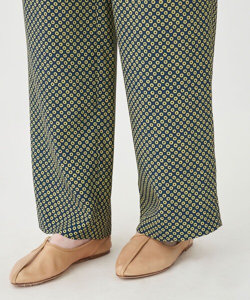 「SOULEIADO」 イージーパンツ 36 ホワイト系その他 レディース_画像9