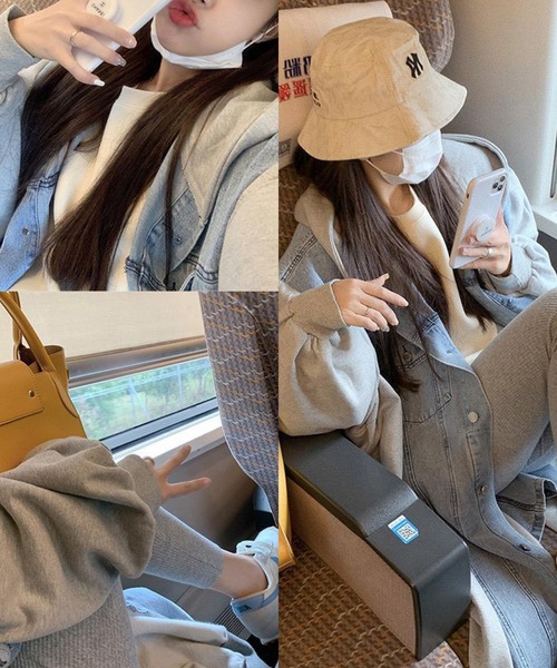 「meJane」 コート FREE ブルー レディース_画像6