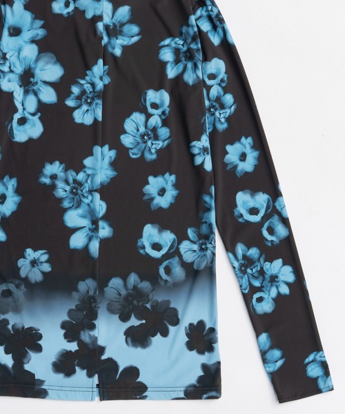 MAISON SPECIAL（メゾンスペシャル） tシャツ Gradient Turtle Flower