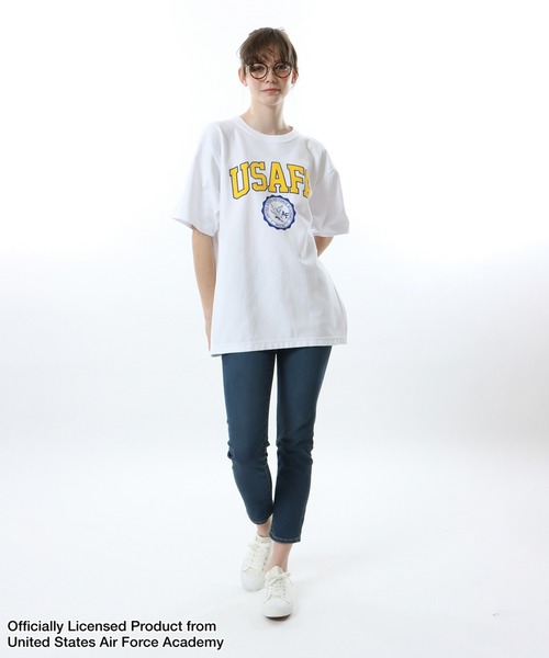 Champion（チャンピオン） 「usafa」半袖Tシャツ「championコラボ」 X 