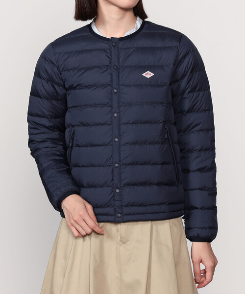 Danton（ダントン） ダウンジャケット M ネイビー レディース