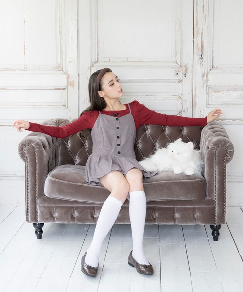 「DearMyLoveRose」 フラットパンプス 22.5cm ブラウン レディース_画像5