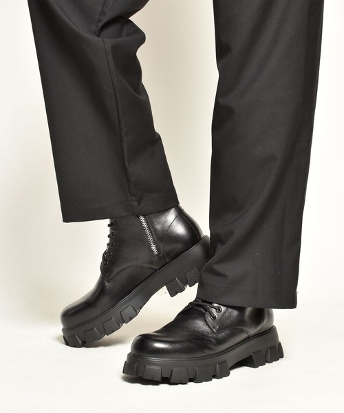 「endevice」 レースアップブーツ 40 ブラック メンズ_画像3