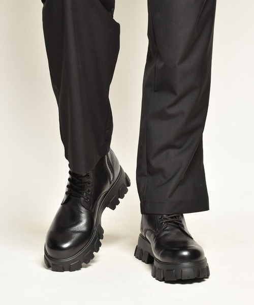 「endevice」 レースアップブーツ 40 ブラック メンズ_画像4