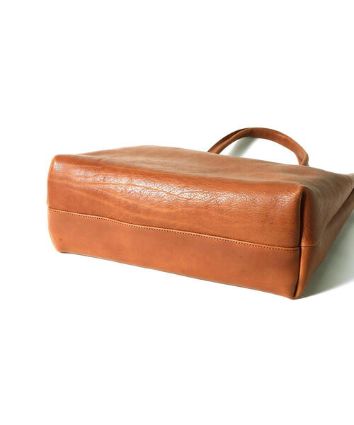 「SLOW」 トートバッグ F キャメル メンズ_画像4