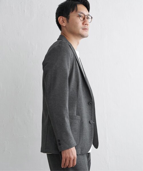 「IKKA LOUNGE」 テーラードジャケット M グレー メンズ_画像2