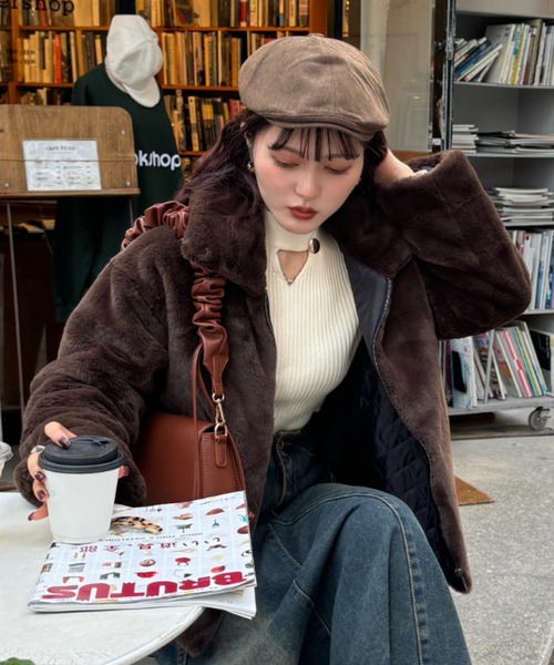 efill ブルゾン FREE ブラウン レディース : ZOZOTOWN Yahoo!店 - 通販