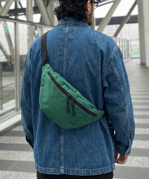 MEI（メイ） ウエストポーチ 「MEI/メイ」STANDARD MOON SHOULDER/ロゴ