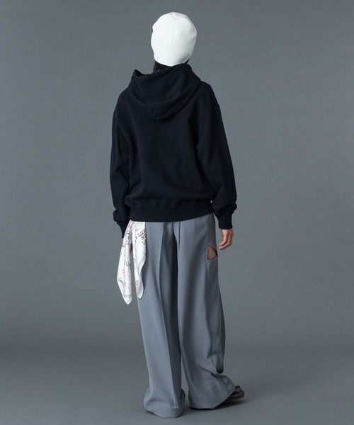 X-girl（エックスガール） パーカー FACE PATCH SWEAT HOODIE