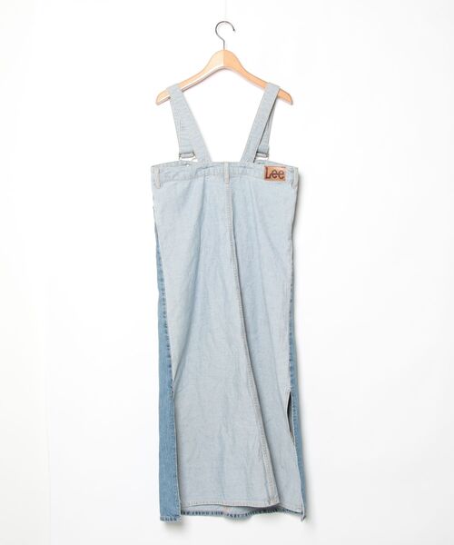 「Lee」 サロペットスカート FREE ライトブルー レディース_画像2