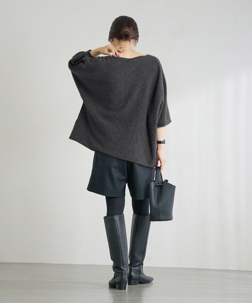 IENA（イエナ） ニット セーター ピュア カシミヤ ドルマンプル