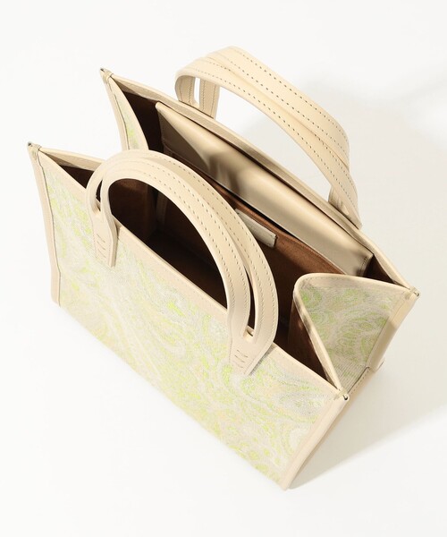 「A VACATION」 ハンドバッグ FREE ライトグリーン レディース_画像8