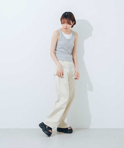 サンダル 「XS-LLサイズ展開・柔らかい」厚底パデットクロスサンダル JA5966 レディースの画像