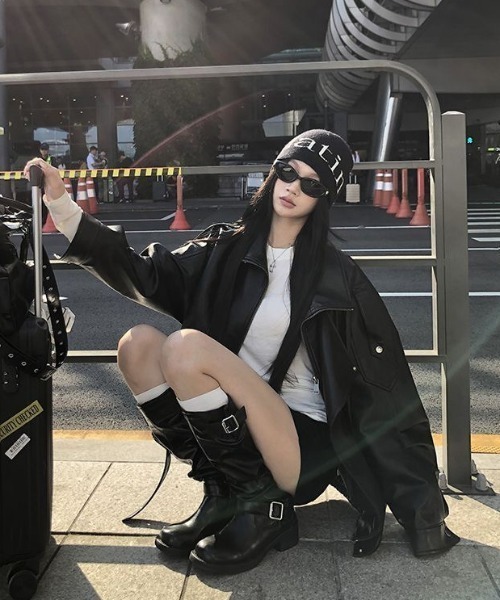 ViViDAY レザージャケット ライダース 「新色追加」ビッグシルエット