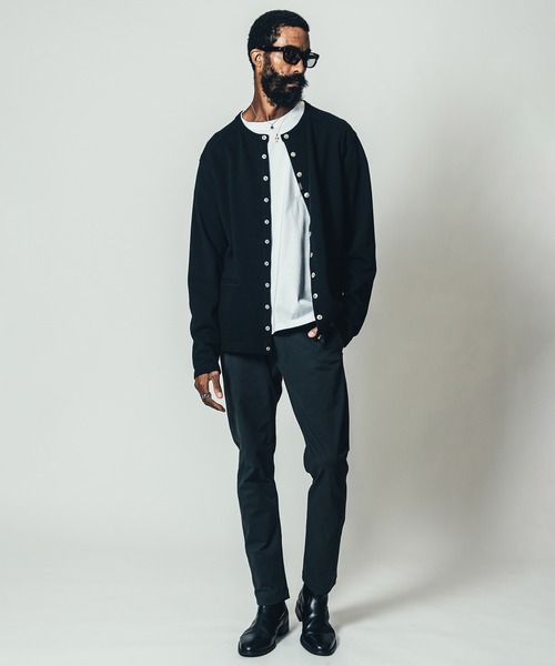 「CRIMIE」 カーディガン XX-LARGE ブラック メンズ_画像5