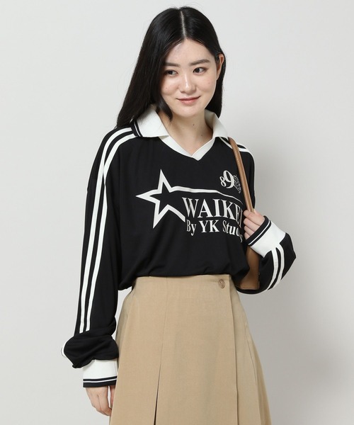 「WaiKei」 長袖カットソー MEDIUM ピンク レディース_画像8