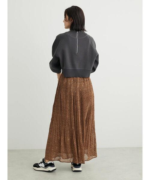 「KBF」 長袖ニット FREE チャコールグレー レディース_画像5