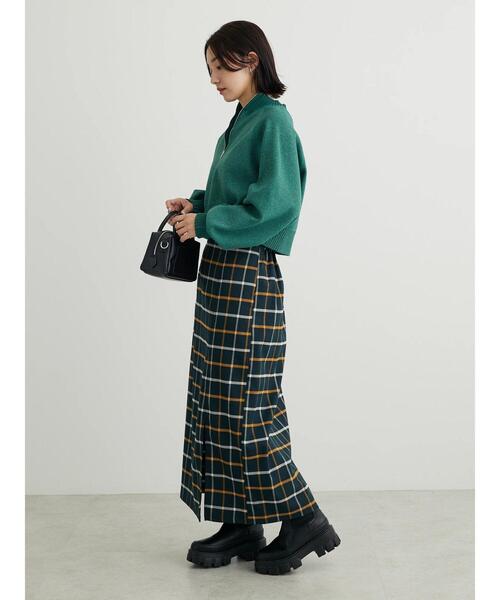 「KBF」 長袖ニット FREE チャコールグレー レディース_画像9