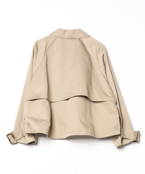 「MARW UNITED ARROWS」 トレンチコート 38 ベージュ レディース_画像2