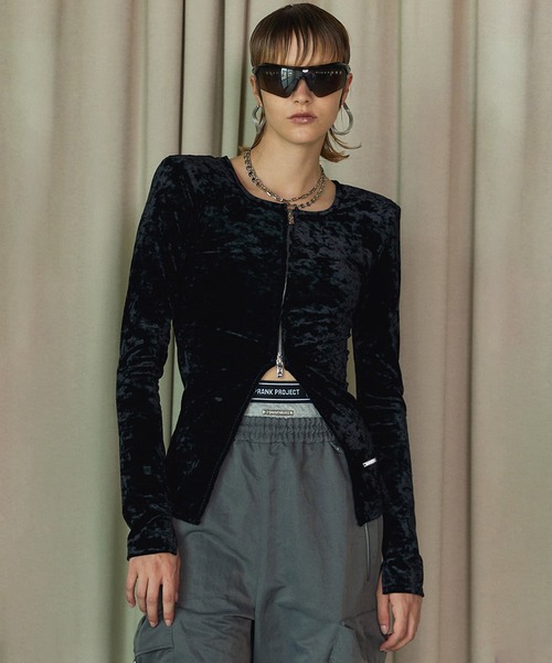 「PRANK PROJECT」 カーディガン FREE ブルー レディース_画像4