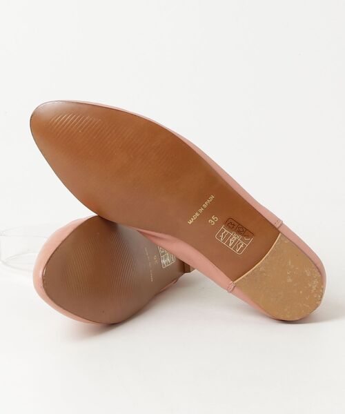 「ROVERETO」 フラットパンプス 35 サーモンピンク レディース_画像3