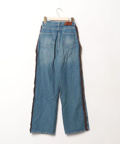「EVRIS」 デニムパンツ SMALL インディゴブルー レディース_画像2