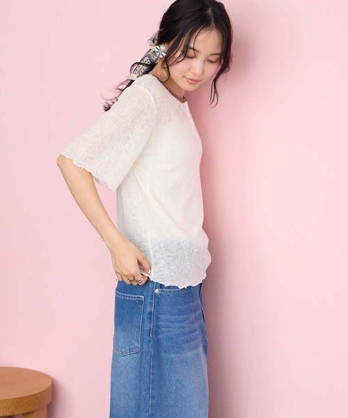 forksy.（フォルクシー） ヘンリーネック tシャツ 半袖 「forksy