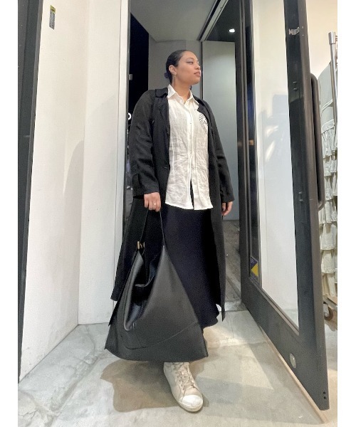 【美品】ALLSAINTS オールセインツ レザー ショルダーバッグ BK 中古・古着通販】ALL SAINTS (オールセインツ) レザーショルダーバッグ