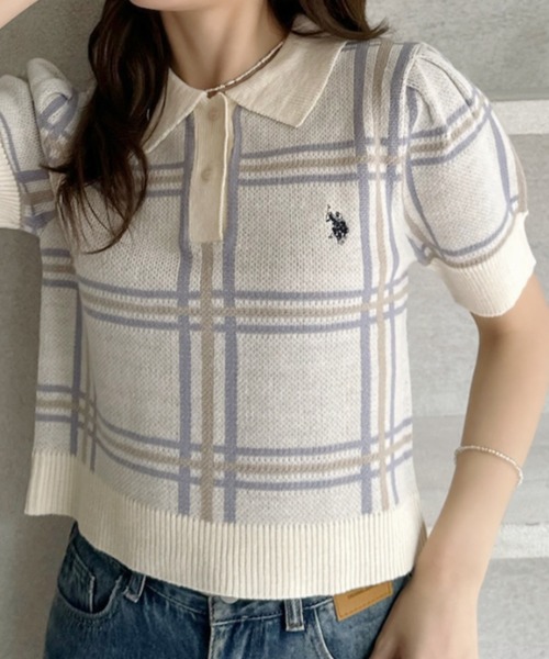 U.S. POLO ASSN.（ユーエスポロアッスン） ポロシャツ ポロ 「Ada.別注