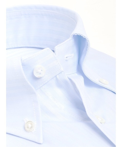 「Alexander Julian」 長袖シャツ - サックスブルー メンズ_画像7