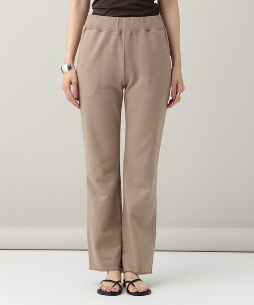 「Curensology」 イージーパンツ 36 オリーブ レディース_画像3