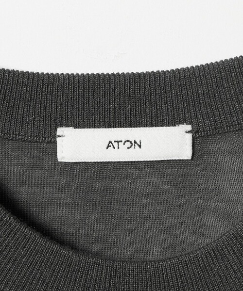 ATON ニット・セーター レディース ATON（エイトン） セーター ニット 「ATON」CREW NECK SWEATER メンズ