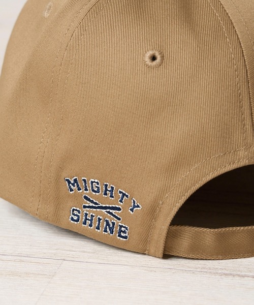 「Mighty Shine」 キャップ FREE ベージュ メンズ_画像6