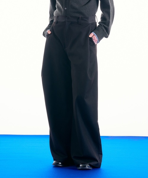 selle glant（セレグランテ） ワイドパンツ スラックス DUNGAREE