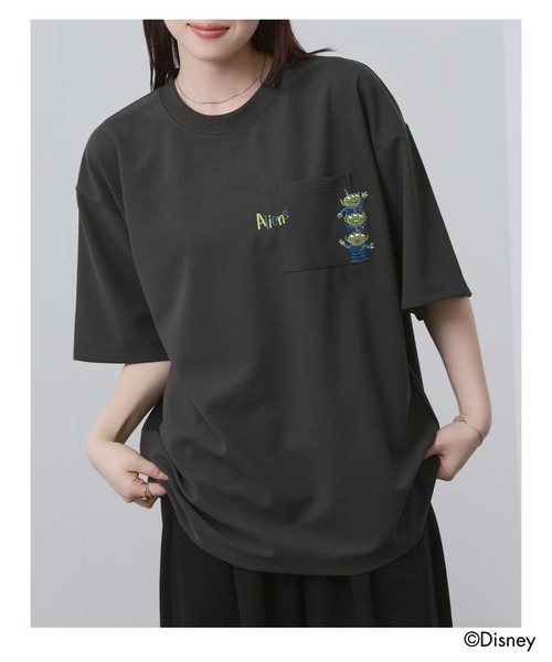 Disney（ディズニー） tシャツ PIXAR / トイ・ストーリー ポケット刺繍