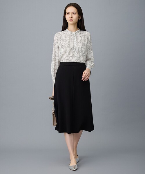 「自由区」 長袖ブラウス 40 グリーン レディース_画像4