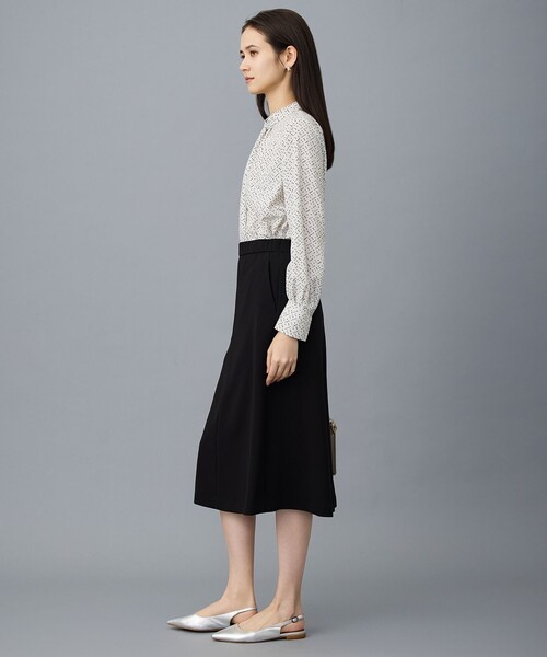 「自由区」 長袖ブラウス 40 グリーン レディース_画像5