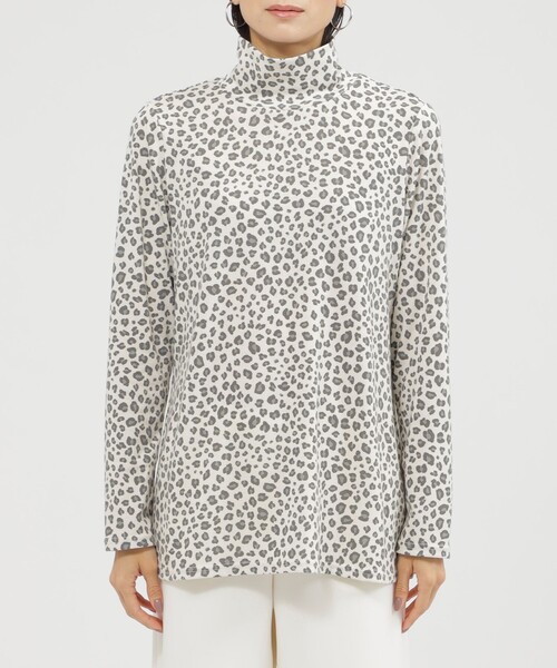 「EVEX by KRIZIA」 長袖カットソー 46 ブラウン系その他4 レディース_画像5