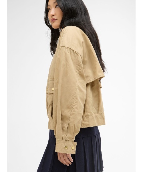 Barbour ベージュ カジュアルアウター Barbour（バブアー） ブルゾン アウター Blackthorn ショート丈