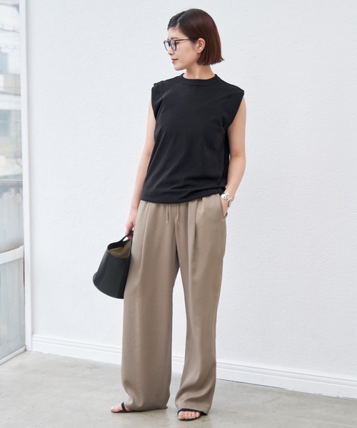 「Spick \u0026 Span」 イージーパンツ 36 ブラック レディースの画像