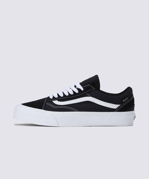 「VANS」 ローカットスニーカー 6 ブラック×ホワイト メンズの画像